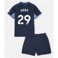 Tottenham Hotspur Pape Matar Sarr #29 Bortatröja Barn 2023-24 Kortärmad (+ Korta byxor)